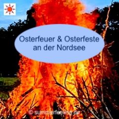 Nordsee Osterfeuer