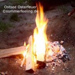 Ostsee Osterfeuer ©summerfeeling.de