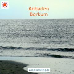 Anbaden Borkum