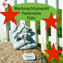 Weihnachtsmarkt Festmeile Föhr