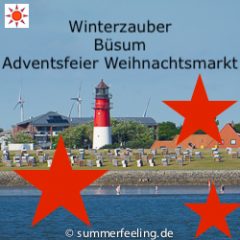 Winterzauber Büsum Adventsfeier Weihnachtsmarkt