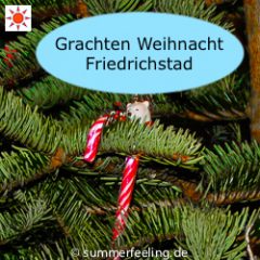 Grachten Weihnacht Friedrichstadt