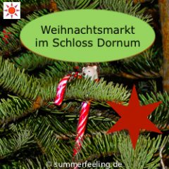 Weihnachtsmarkt Dornum im Schloss