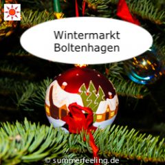 Wintermarkt Boltenhagen